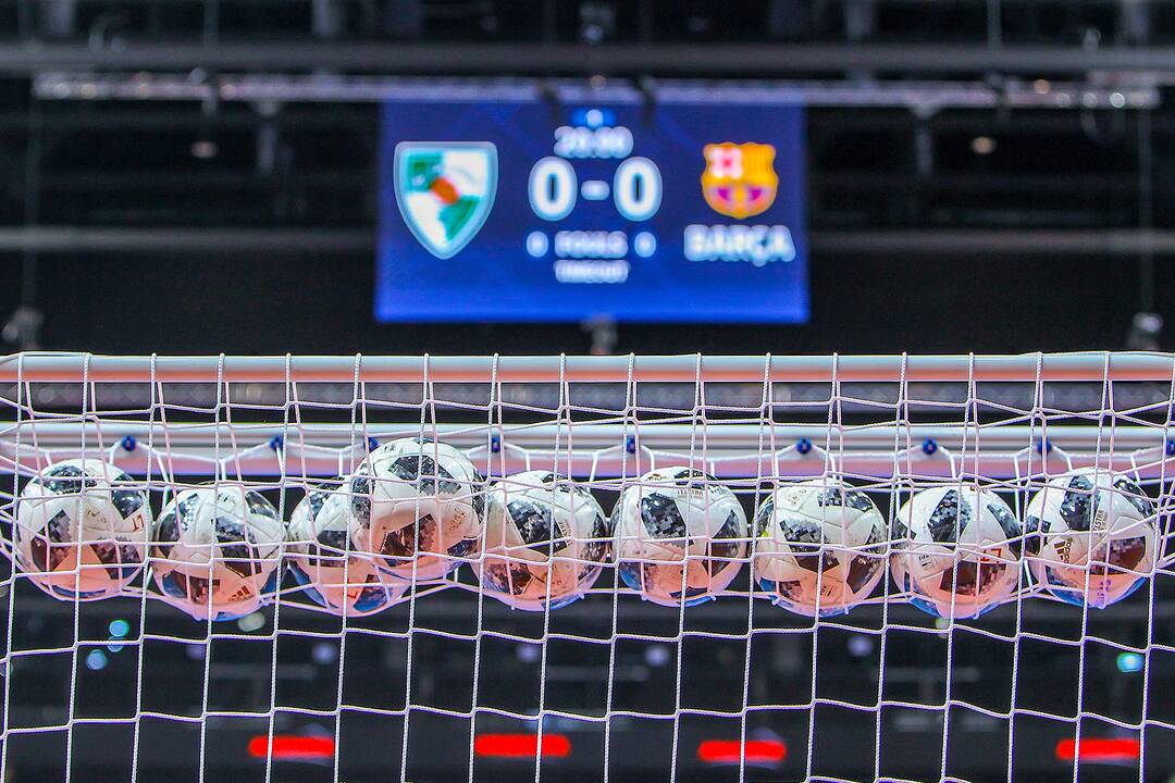 „Žalgiris“ – „Barca“ 1:7 | UEFA Futsalo ČL