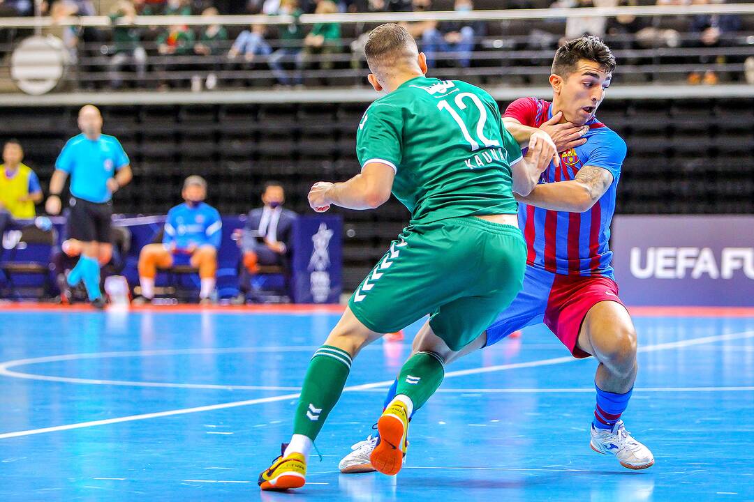 „Žalgiris“ – „Barca“ 1:7 | UEFA Futsalo ČL