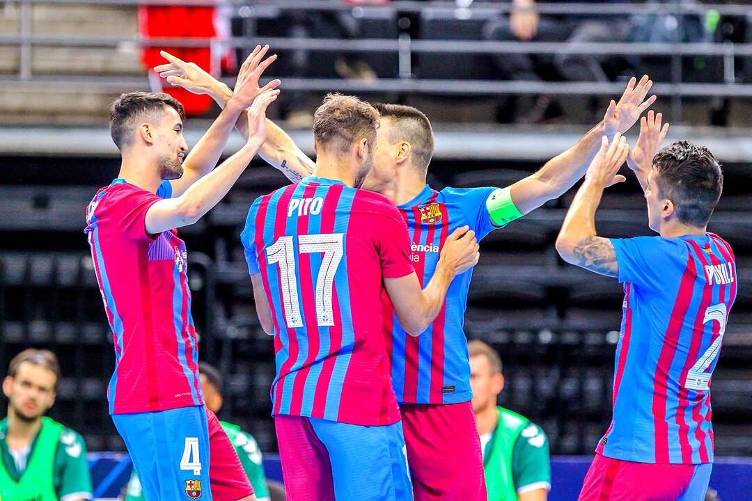 „Žalgiris“ – „Barca“ 1:7 | UEFA Futsalo ČL