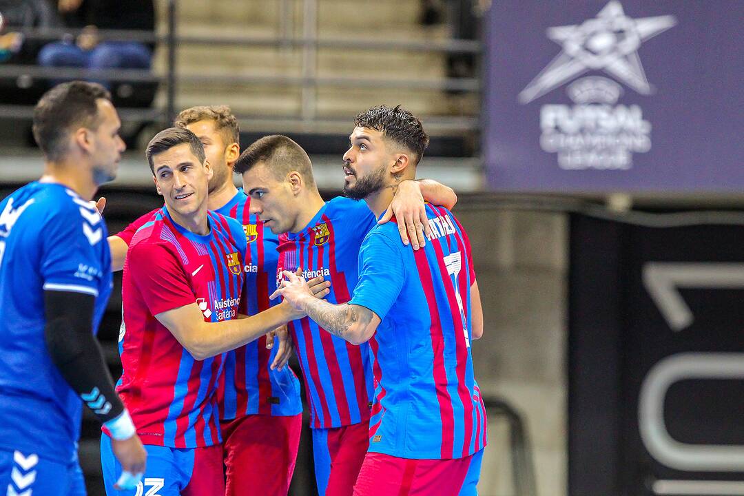 „Žalgiris“ – „Barca“ 1:7 | UEFA Futsalo ČL
