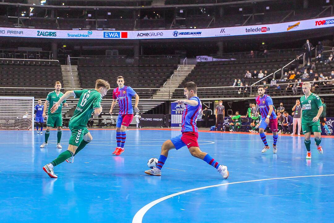 „Žalgiris“ – „Barca“ 1:7 | UEFA Futsalo ČL