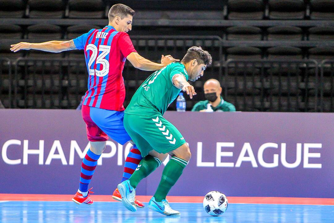 „Žalgiris“ – „Barca“ 1:7 | UEFA Futsalo ČL