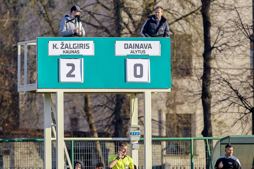„Kauno Žalgiris“ – „Dainava“ 2:0 | A lyga