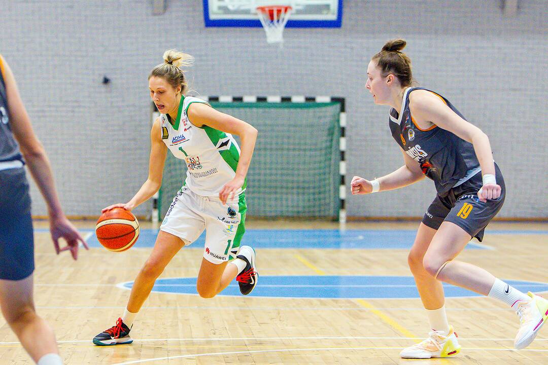 „Aistės-LSMU“ – „Kibirkštis-MRU“ 48:72 | Krepšinis. ML-BČ