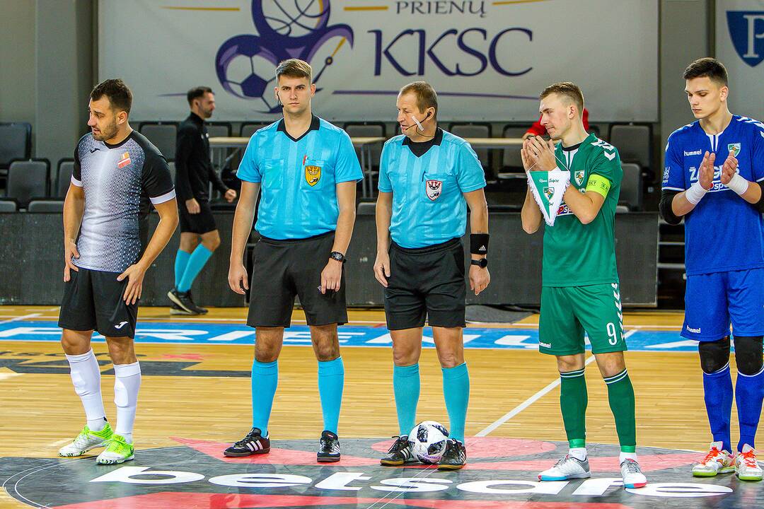„Kauno Žalgiris“ – „Turbotransfers“ 4:2 | Futsalo A lyga