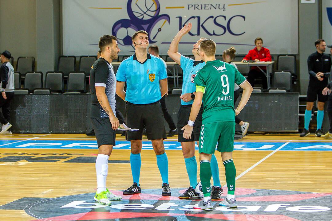 „Kauno Žalgiris“ – „Turbotransfers“ 4:2 | Futsalo A lyga