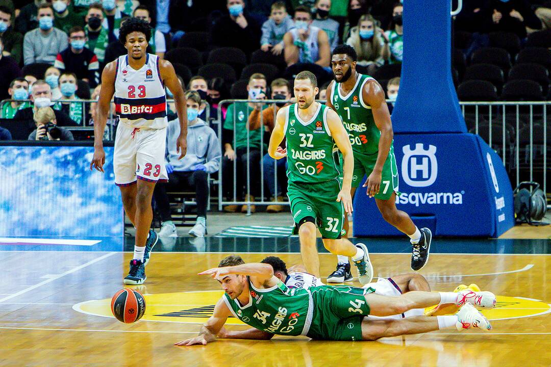 „Žalgiris“ – „Baskonia“ 72:68 | Eurolyga
