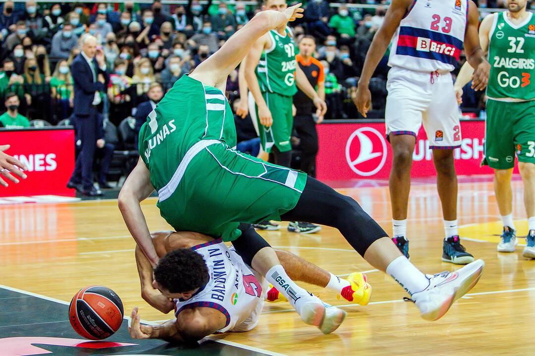 „Žalgiris“ – „Baskonia“ 72:68 | Eurolyga