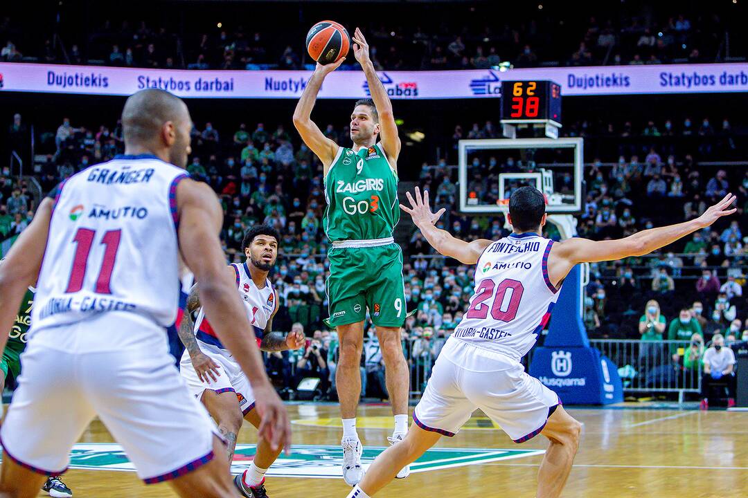 „Žalgiris“ – „Baskonia“ 72:68 | Eurolyga