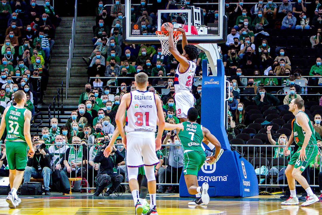 „Žalgiris“ – „Baskonia“ 72:68 | Eurolyga