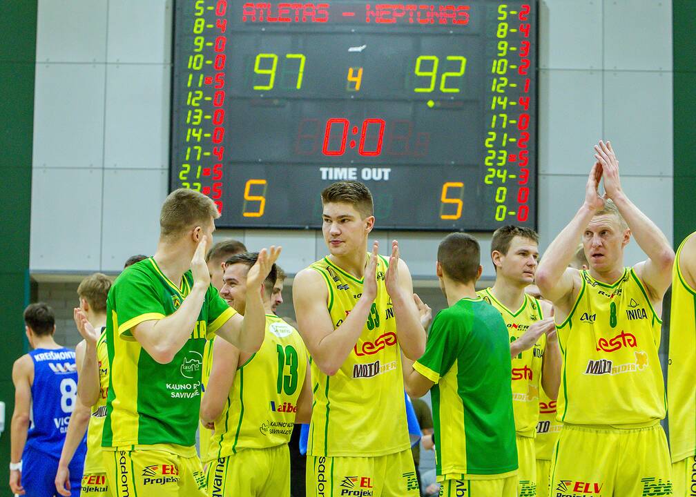 „Atletas“ – „Neptūnas-Akvaservis“ 97:92 | NKL