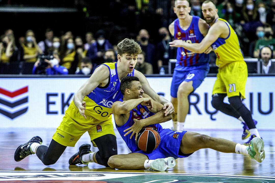 „Žalgiris“ – „Barcelona“ 91:84 | Eurolyga