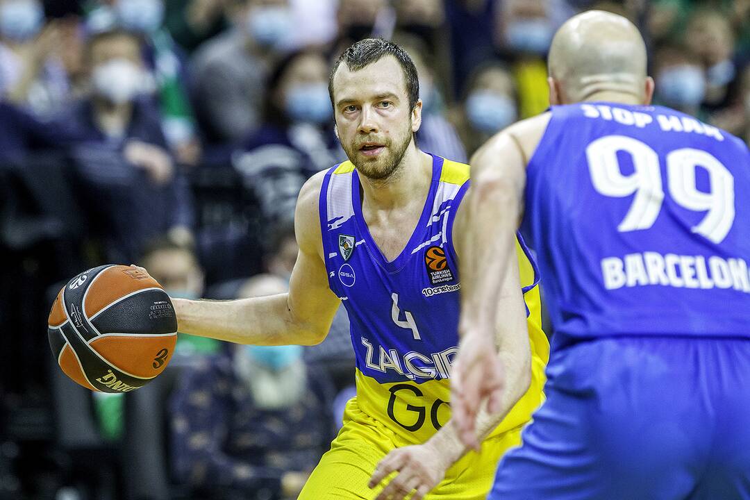 „Žalgiris“ – „Barcelona“ 91:84 | Eurolyga