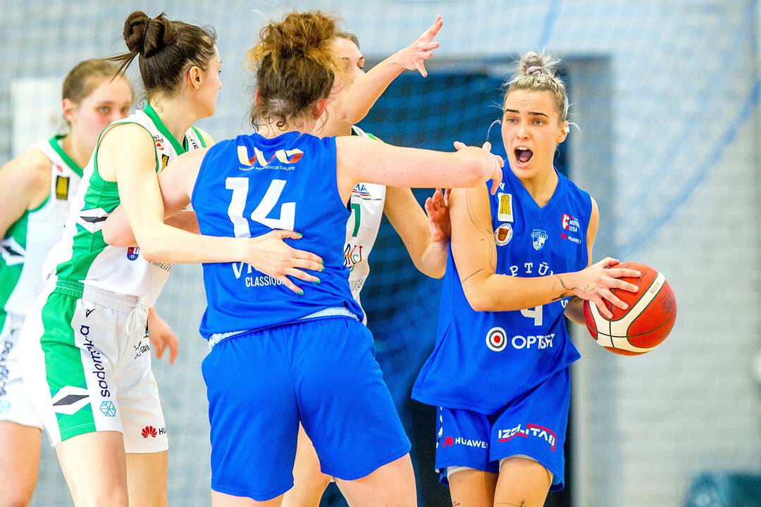 „Aistės-LSMU“– „Neptūnas“ 57:70 | ML pusfinalis