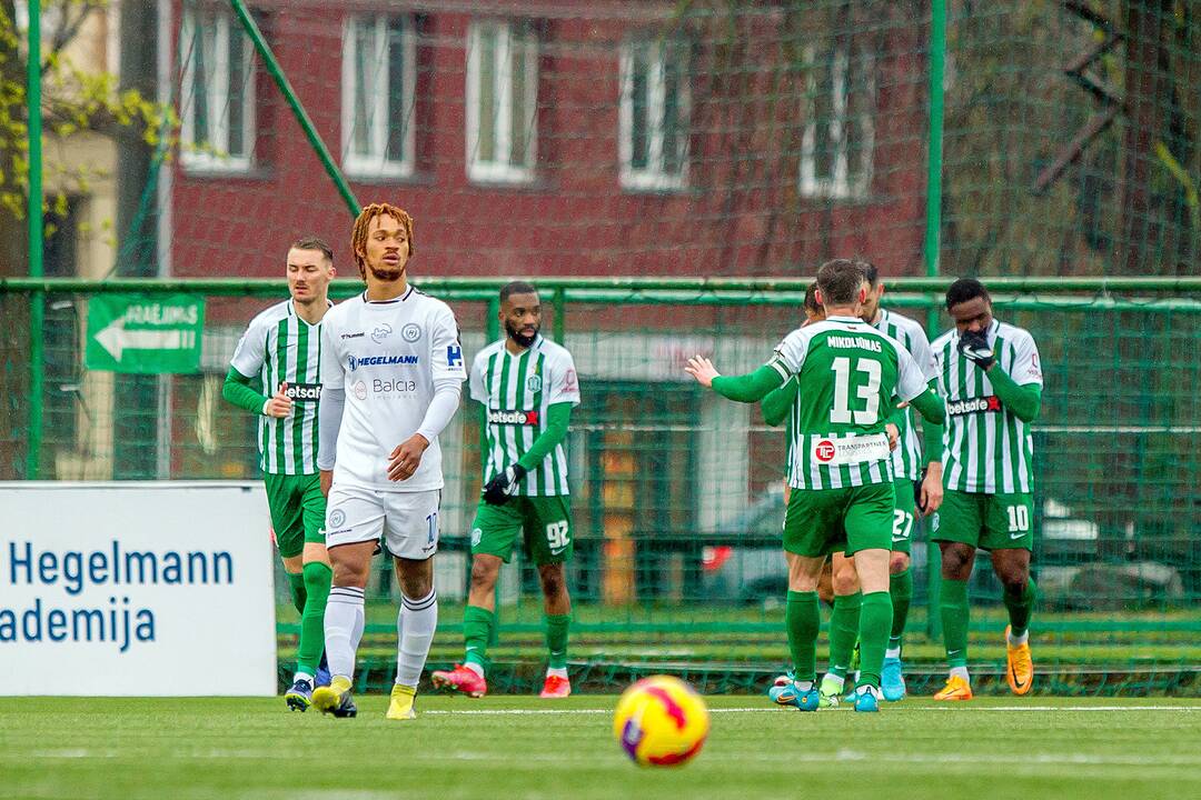 „Hegelmann“ – Vilniaus „Žalgiris“ 2:2 | A lyga