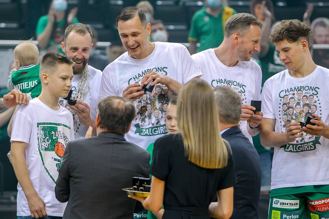 Kauno „Žalgiris“ – LKL 2020-21 m. čempionas