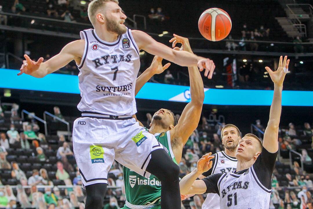 LKL finalas: „Žalgiris“ – „Rytas“ 84:73