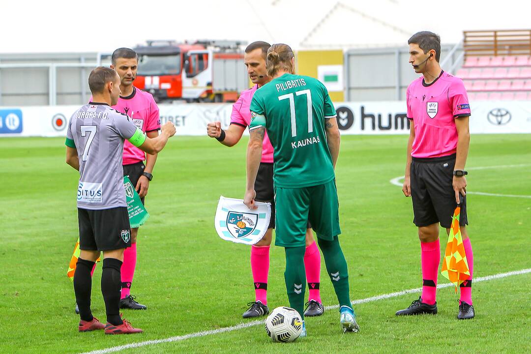 UEFA EKL: „Kauno Žalgiris“ – „Europa“ 2:0