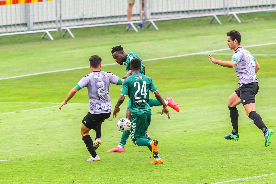 UEFA EKL: „Kauno Žalgiris“ – „Europa“ 2:0