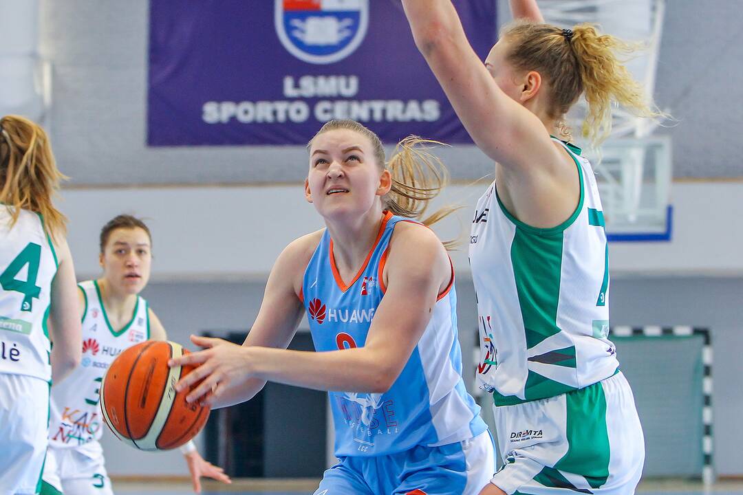 Moterų lyga: „Aistės-LSMU“ – LCC 82:70