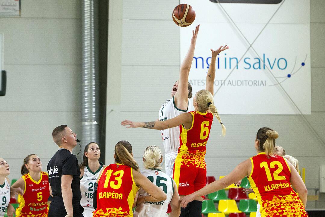 Moterų lyga: „Aistės“ – „Fortūna“ 58:53