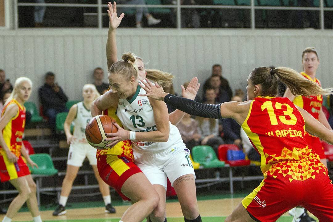 Moterų lyga: „Aistės“ – „Fortūna“ 58:53