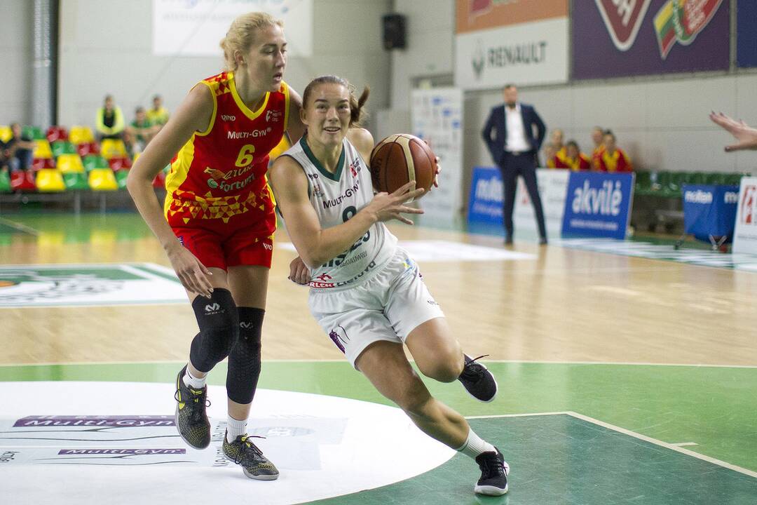 Moterų lyga: „Aistės“ – „Fortūna“ 58:53