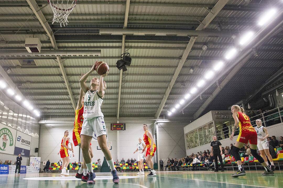 Moterų lyga: „Aistės“ – „Fortūna“ 58:53