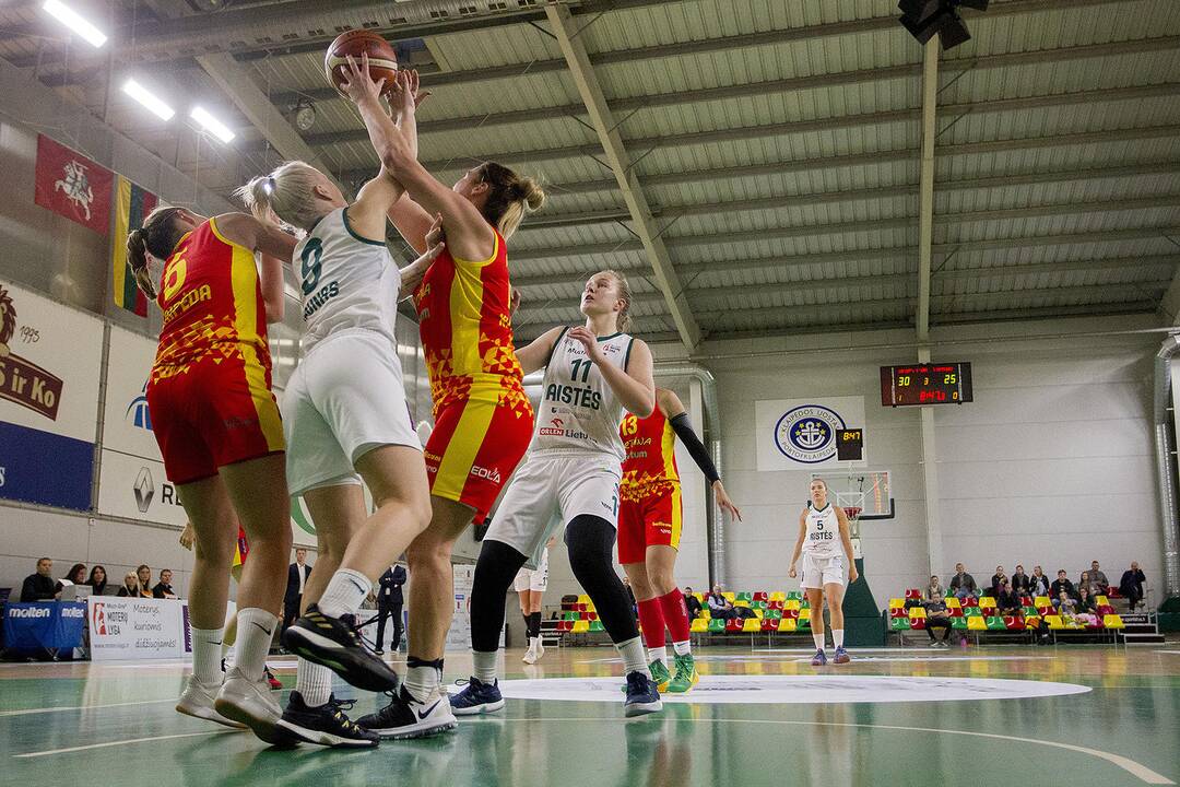 Moterų lyga: „Aistės“ – „Fortūna“ 58:53