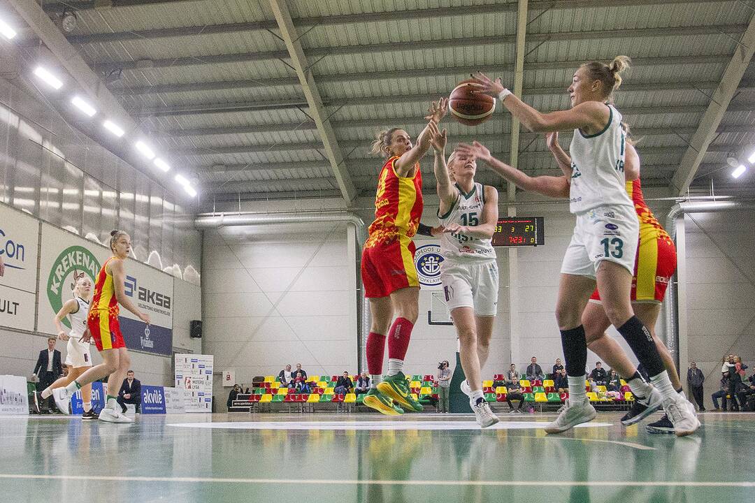 Moterų lyga: „Aistės“ – „Fortūna“ 58:53
