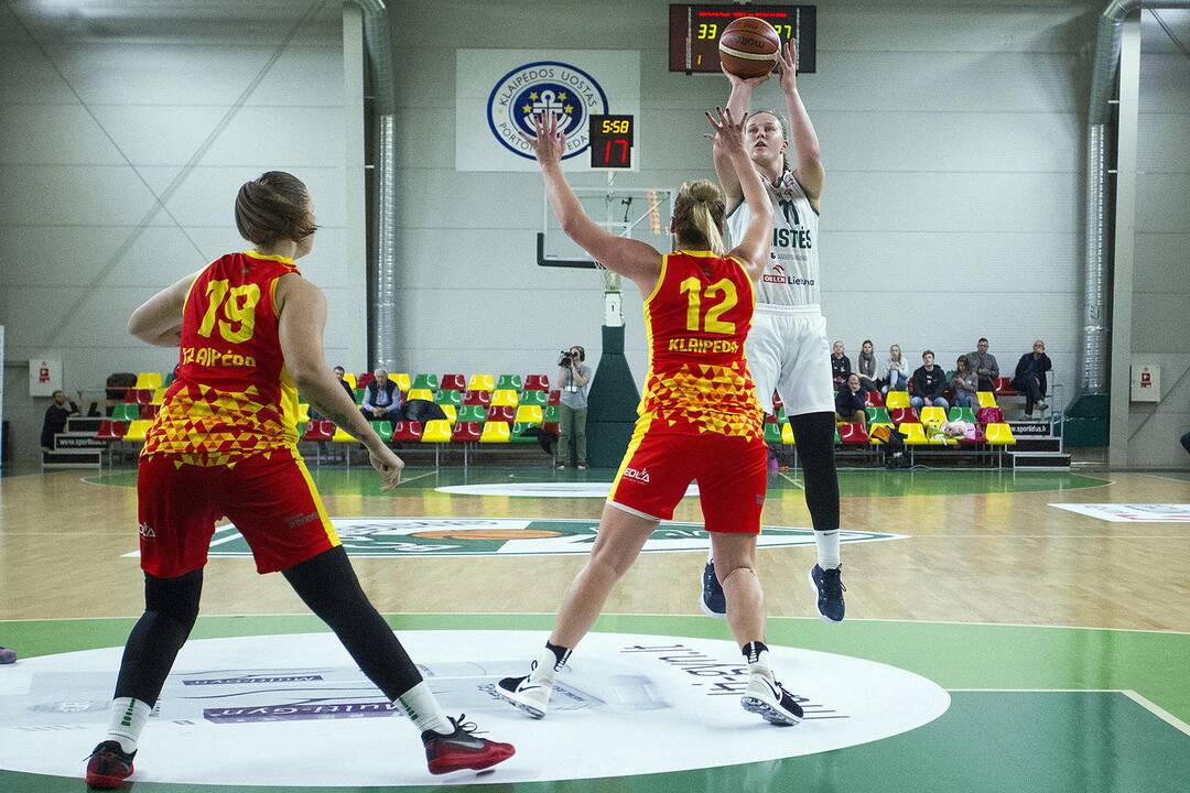 Moterų lyga: „Aistės“ – „Fortūna“ 58:53