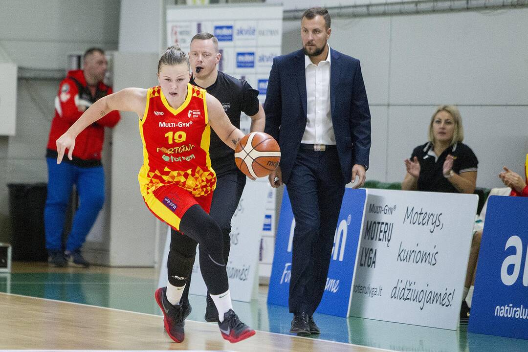 Moterų lyga: „Aistės“ – „Fortūna“ 58:53