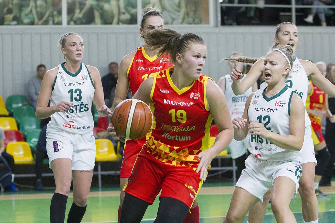 Moterų lyga: „Aistės“ – „Fortūna“ 58:53