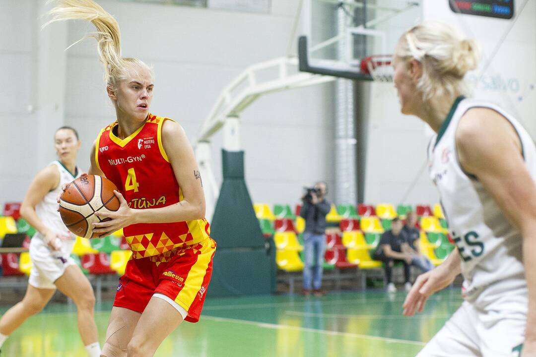 Moterų lyga: „Aistės“ – „Fortūna“ 58:53