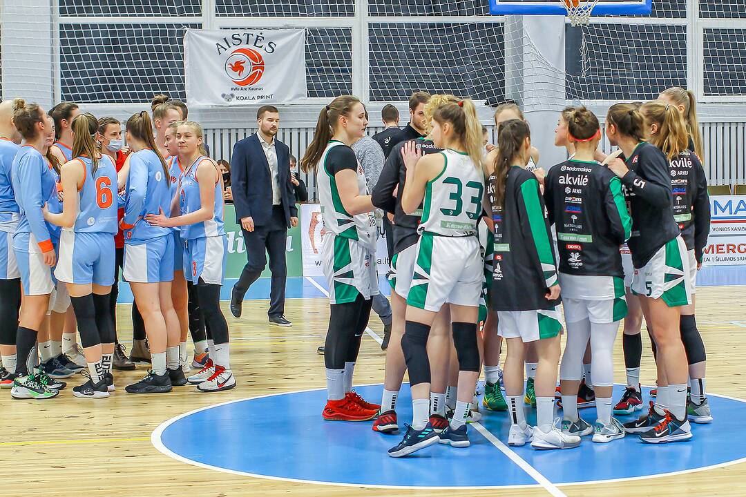 Moterų lyga: „Aistės-LSMU“ – LCC 86:56