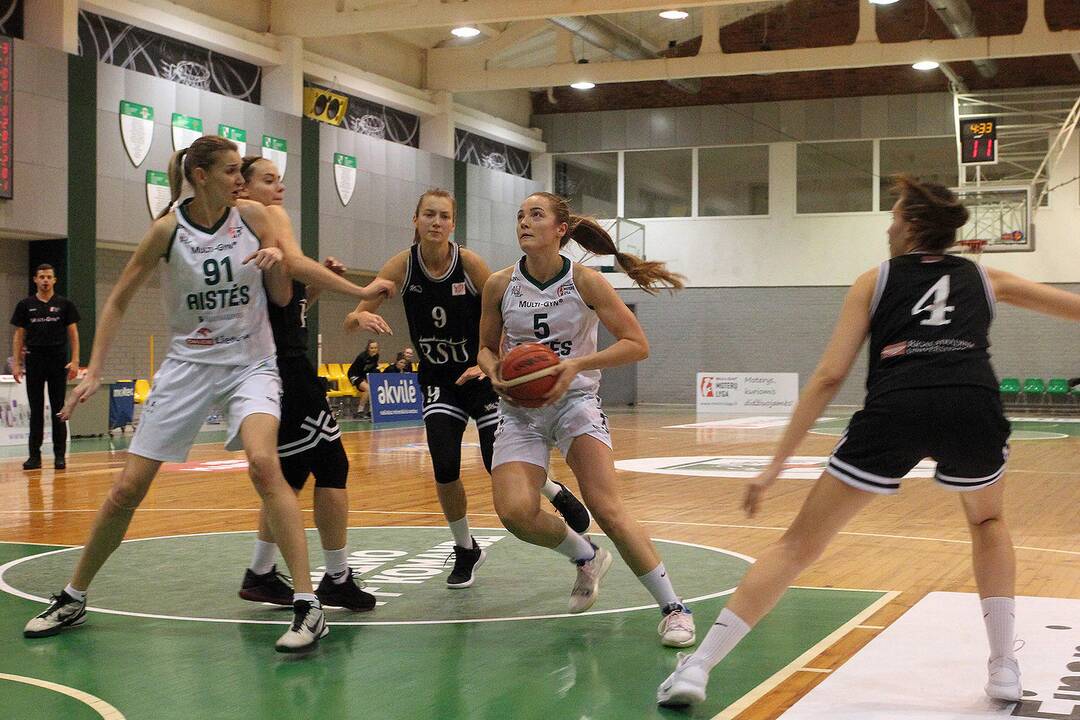 Moterų lyga: „Aistės-LSMU“ – RSU 66:69