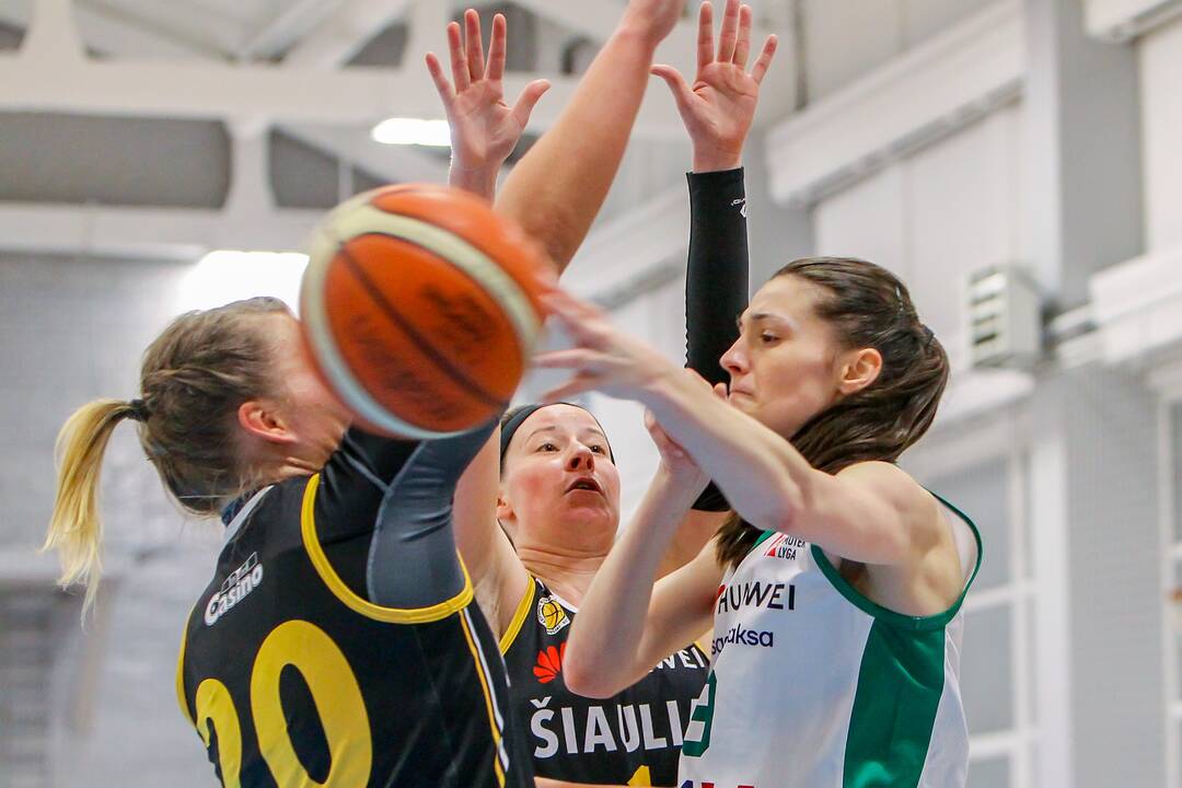 Moterų lyga: „Aistės-LSMU“ – „Šiauliai“
