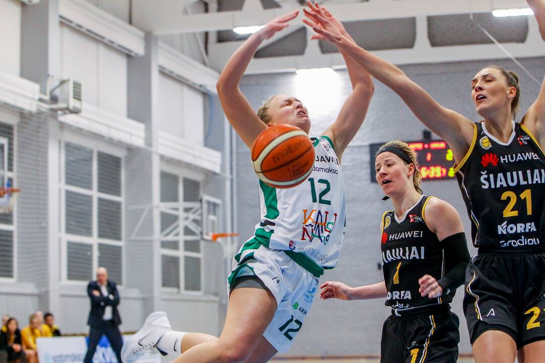 Moterų lyga: „Aistės-LSMU“ – „Šiauliai“