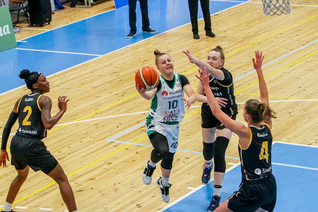 Moterų lyga: „Aistės-LSMU“ – „Šiauliai“
