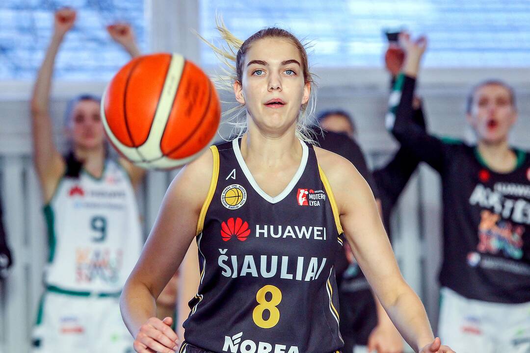 Moterų lyga: „Aistės-LSMU“ – „Šiauliai“ 56:60