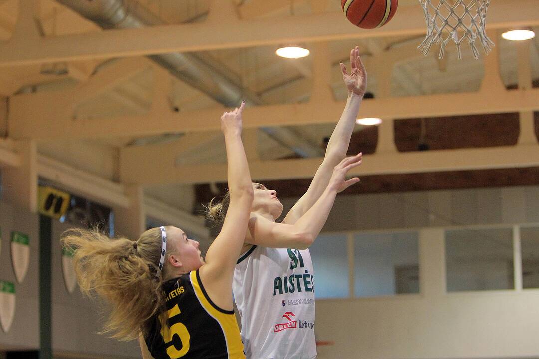 Moterų lyga: „Aistės-LSMU“ – „Šiauliai-Uni.“ 77:58