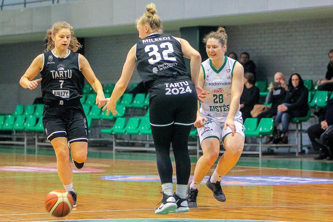 Moterų lyga: „Aistės“ – Tartu „TU-Kalev“ 71:61