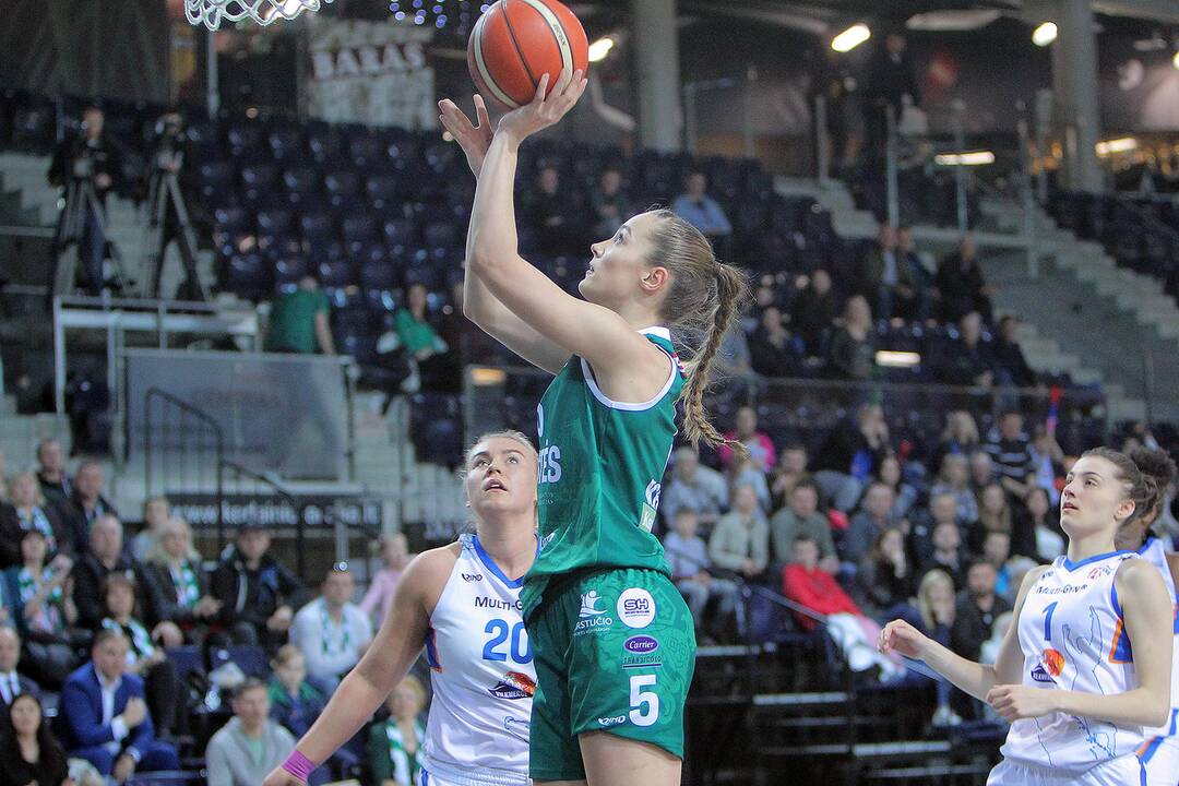 Moterų lyga: „Aistės-LSMU“ – „Vilkmergė“ 81:57