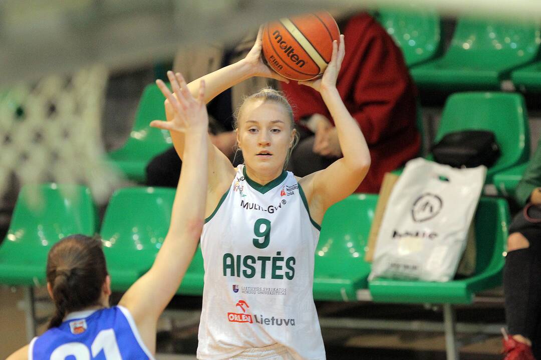 Moterų lyga: „Aistės-LSMU“ – „Vilkmergė“ 82:44
