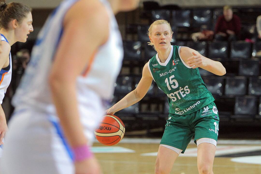 Moterų lyga: „Aistės-LSMU“ – „Vilkmergė“ 81:57