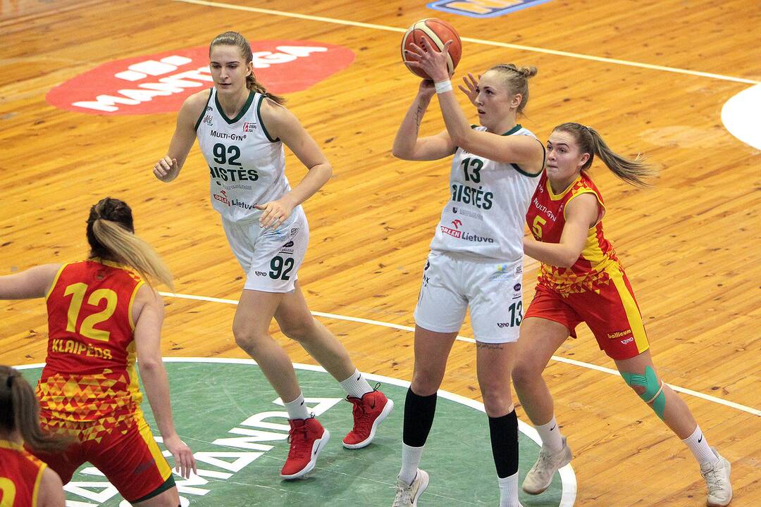 Moterų lyga: „Aistės-LSMU“ – „Fortūna“ 73:35