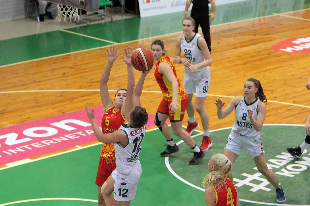 Moterų lyga: „Aistės-LSMU“ – „Fortūna“ 73:35