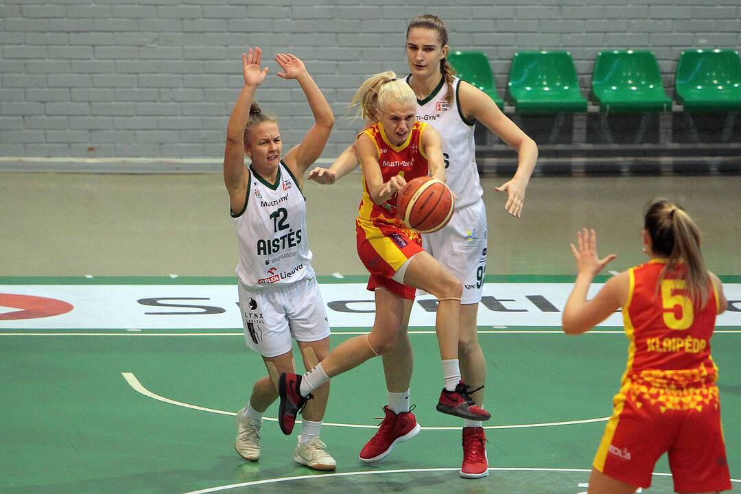 Moterų lyga: „Aistės-LSMU“ – „Fortūna“ 73:35