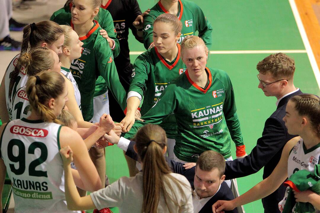 Moterų lyga: „Aistės-LSMU“ – „Fortūna“ 73:35