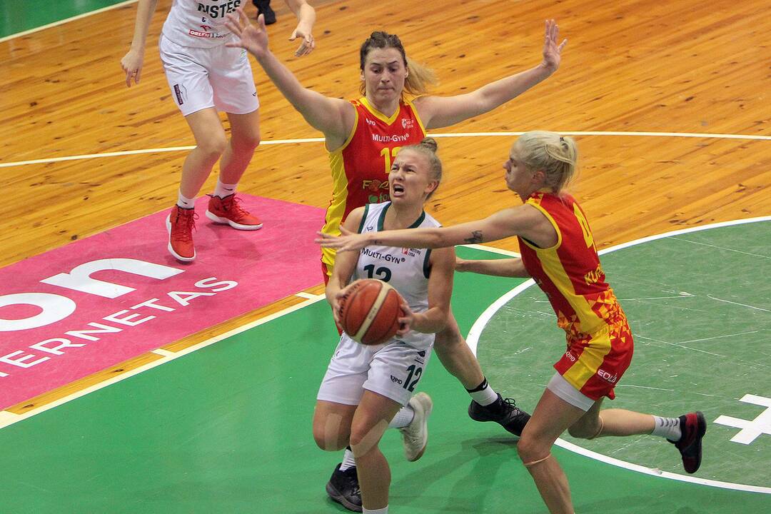 Moterų lyga: „Aistės-LSMU“ – „Fortūna“ 73:35